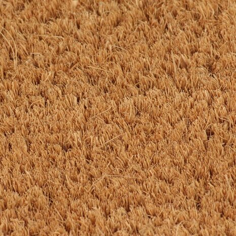 Deurmat halfrond 40x60 cm getufte kokosvezel naturel 3