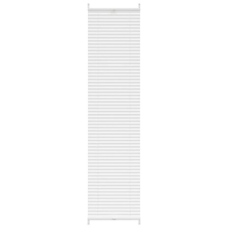 Rolgordijn 40x200 cm geplooid wit 2