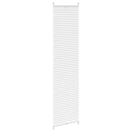 Rolgordijn 40x200 cm geplooid wit 3