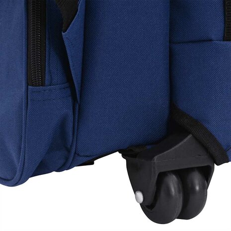 Huisdierentrolley inklapbaar blauw 6