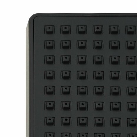 Doucheset Zwart 150 cm Roestvrij staal 7