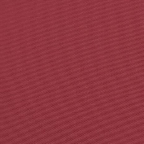 Tuinstoelkussens 2 st 100x50x3 cm oxford stof wijnrood 9