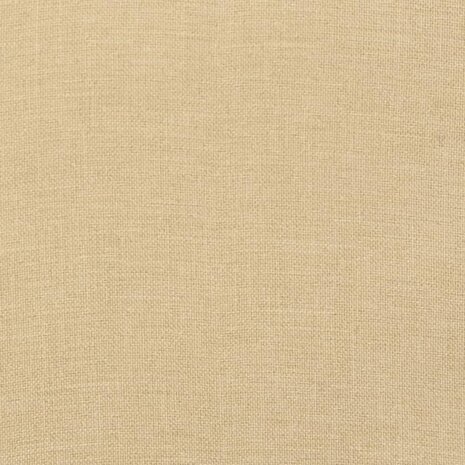 Stoelkussens 2 st hoge rug 120x50x4 cm stof gem&ecirc;leerd beige 10