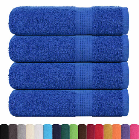 Handdoeken FROGN 4 st 50x100 cm 360 g/m&sup2; blauw 2