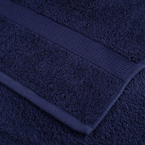Badhanddoeken SOLUND 2 st 600 g/m&sup2; 70x140 cm marineblauw 6