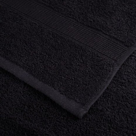 Badhanddoeken SOLUND 2 st 600 g/m&sup2; 70x140 cm zwart 6