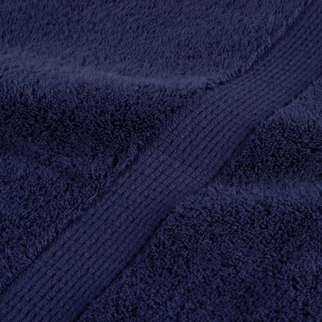Handdoeken SOLUND 4 st 600 g/m&sup2; 50x100 cm marineblauw 7