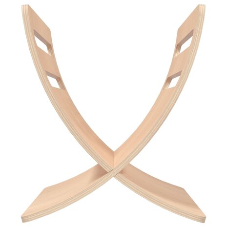 Tijdschriftenrek vloermodel hout naturel  6