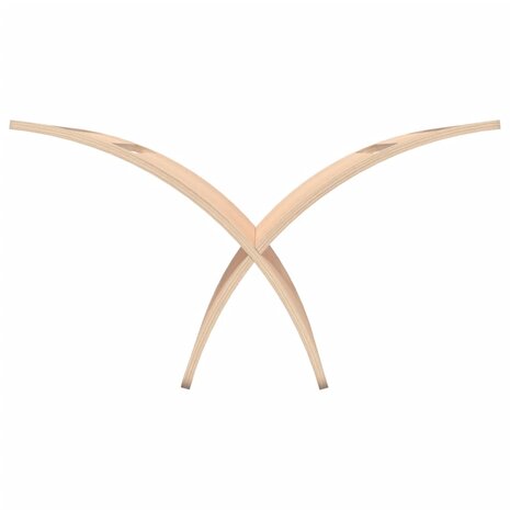 Tijdschriftenrek vloermodel hout naturel  8