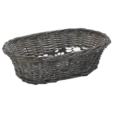 3-delige Kattenmandenset met kussens 47x34x60 cm wilgen 10