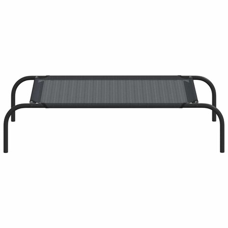 Hondenbed verhoogd S textileen zwart 4