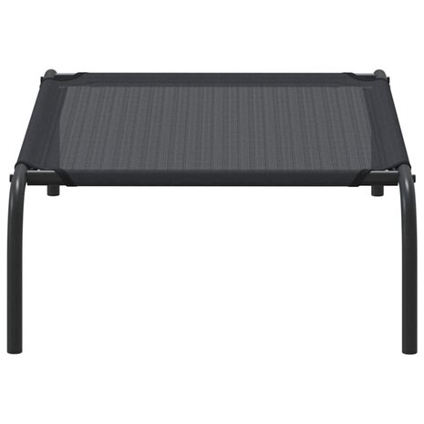 Hondenbed verhoogd S textileen zwart 5