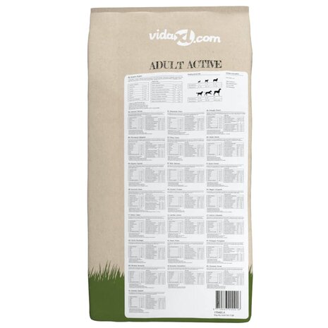 Premium hondenvoer droog Adult Active Chicken & Fish 30kg 2 st 4