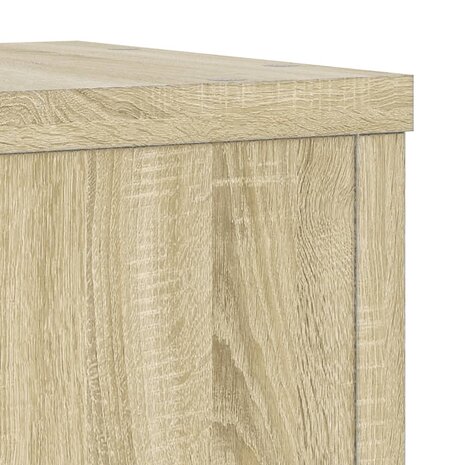 Plantenstandaards 2 st 20x20x30 cm bewerkt hout sonoma eiken 7