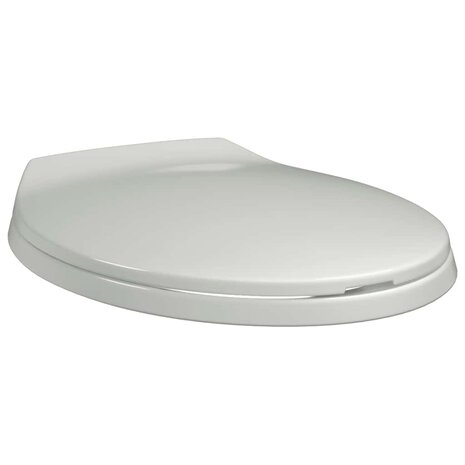 Toiletbril soft-close ovaal wit 5