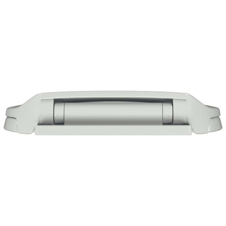 Toiletbril soft-close ovaal wit 8