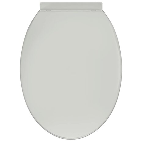 Toiletbril soft-close ovaal wit 9