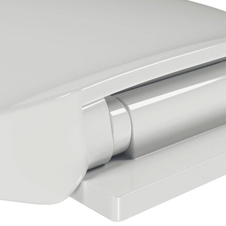 Toiletbril soft-close ovaal wit 11
