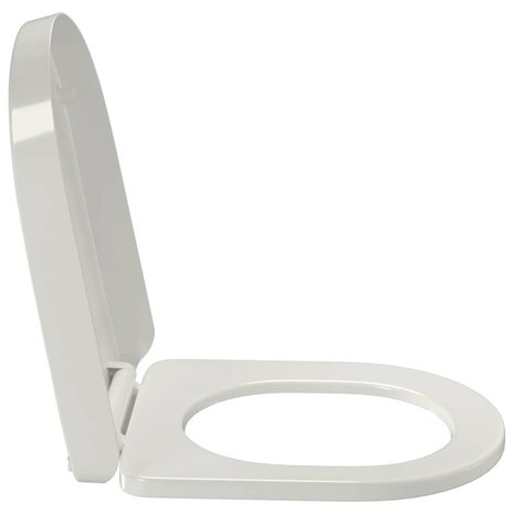 Toiletbril soft-close vierkant wit 6