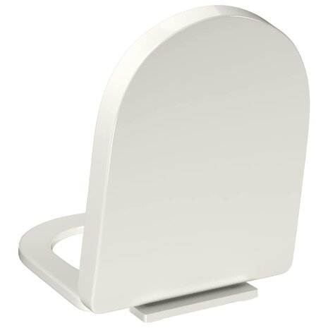 Toiletbril soft-close vierkant wit 7