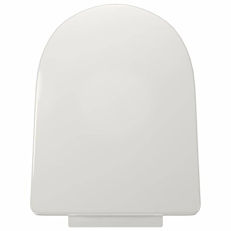 Toiletbril soft-close vierkant wit 9