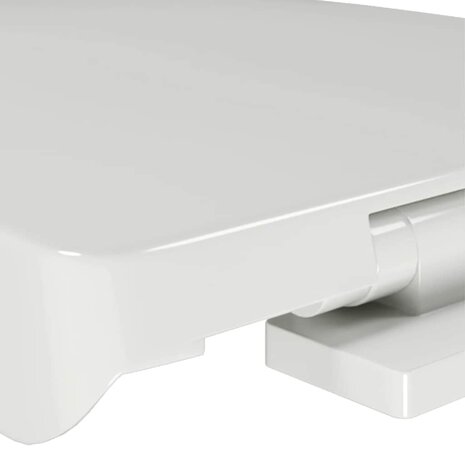 Toiletbril soft-close vierkant wit 11