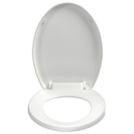 Toiletbril soft-close met quick-release ontwerp wit 5