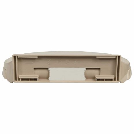 Toiletbril soft-close ovaal beige 7