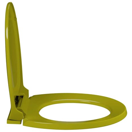 Toiletbril soft-close ovaal groen 6