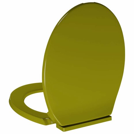 Toiletbril soft-close ovaal groen 7