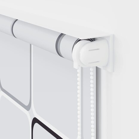 Rolgordijn voor douche 80x240 cm vierkant 7