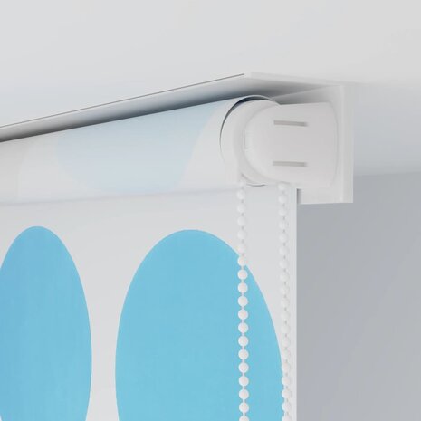 Rolgordijn voor douche 80x240 cm cirkel 8