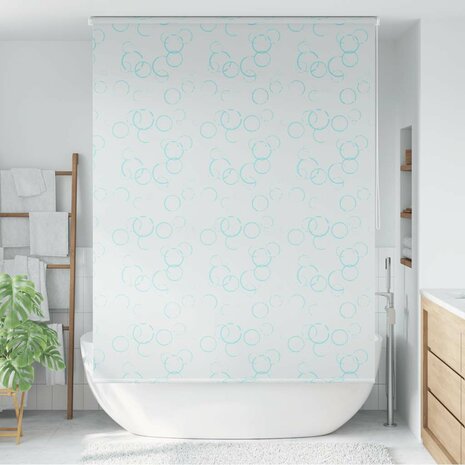 Rolgordijn voor douche 160x240 cm bubbel 1