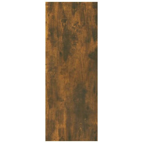 Wandtafel 105x30x80 cm bewerkt hout gerookt eikenkleurig 5
