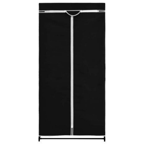 Kledingkasten 2 st 75x50x160 cm zwart 5
