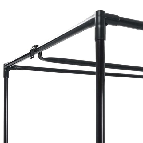Kledingkasten 2 st 75x50x160 cm bruin 7