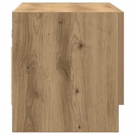 Kledingkast 70x32,5x35 cm bewerkt hout artisanaal eikenkleur 6