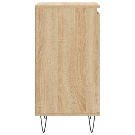 Dressoir 40x35x70 cm bewerkt hout sonoma eikenkleurig 6