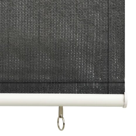 Rolgordijn voor buiten 80x140 cm antracietkleurig 4