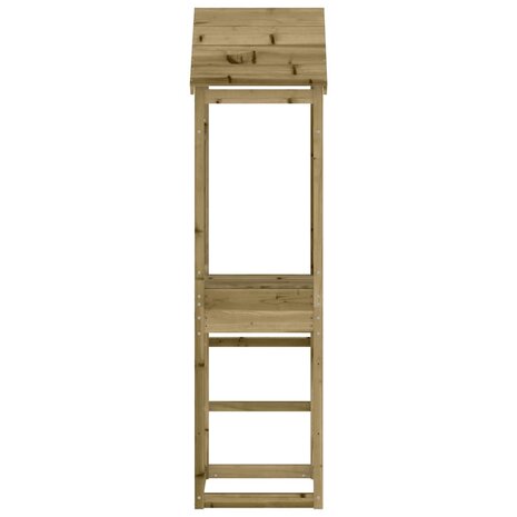 Speeltoren 52,5x46,5x206,5 cm ge&iuml;mpregneerd grenenhout 4