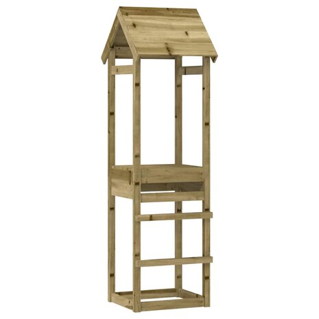 Speeltoren 53x46,5x194 cm ge&iuml;mpregneerd grenenhout 1