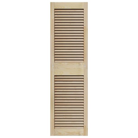 Kastdeur 4 pcs Naturel 140,5 x 2,1 x 39,5 cm Massief grenenhout 5