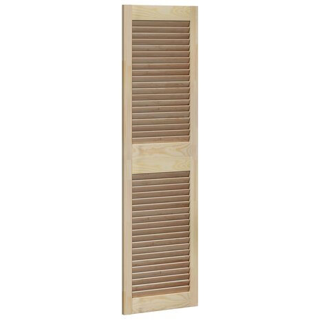 Kastdeur 4 pcs Naturel 140,5 x 2,1 x 39,5 cm Massief grenenhout 7