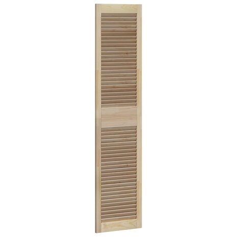 Kastdeur 4 pcs Naturel 170 x 2,1 x 39,5 cm Massief grenenhout 7