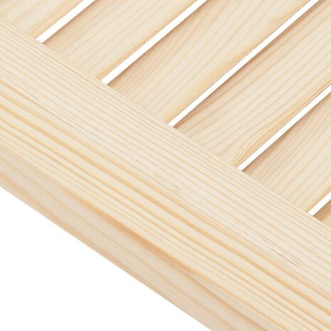 Kastdeuren met lamellen 4 st 69x29,5 cm massief grenenhout 9