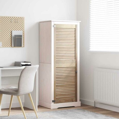 Kastdeur Naturel 49,5 x 2,1 x 140,5 cm Massief grenenhout 3