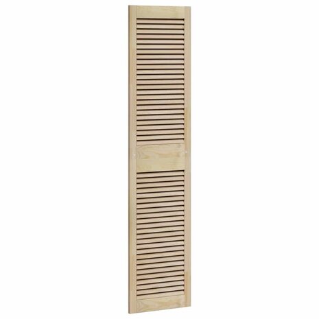 Kastdeur 2 pcs Naturel 170 x 2,1 x 39,5 cm Massief grenenhout 4