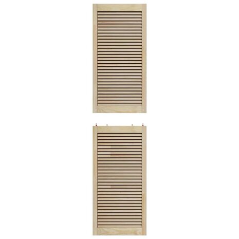 Kastdeur Naturel 201 x 2,1 x 49,5 cm Massief grenenhout 7