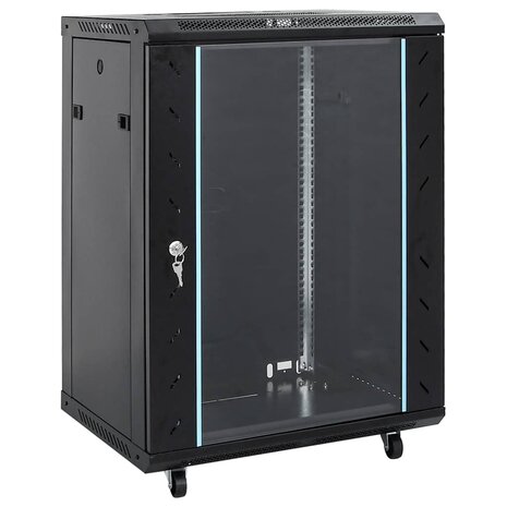 15U Netwerkkast met Draaipoten 19" IP20 60x45x86 cm 1