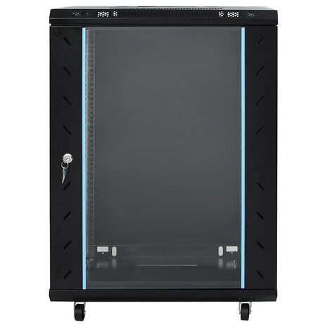 15U Netwerkkast met Draaipoten 19" IP20 60x45x86 cm 3